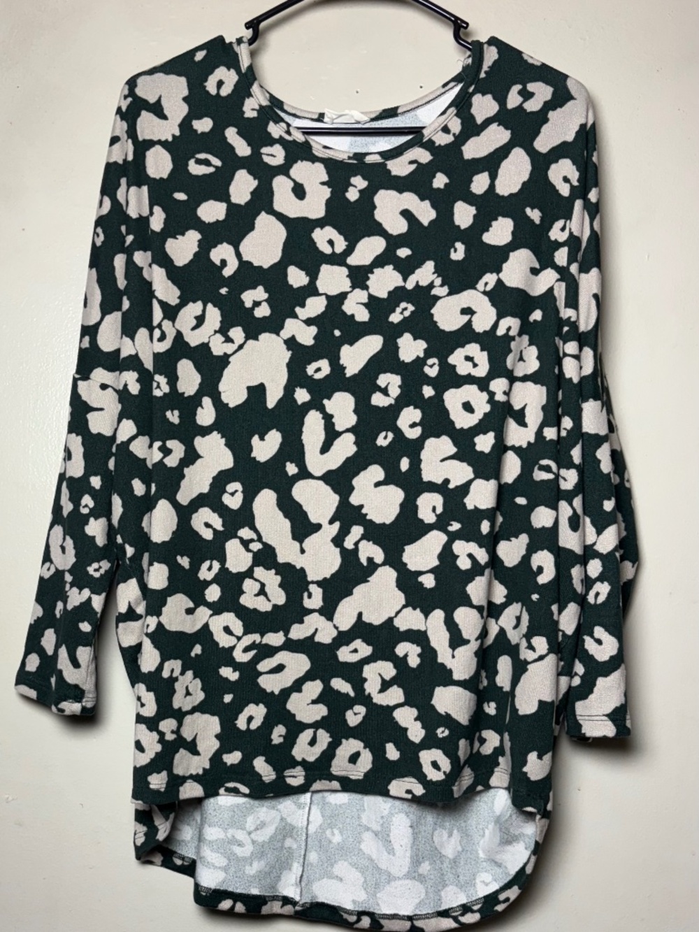 Be Stage Tunic Leopard Print L